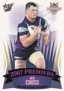 2007 Select Premiers Melbourne Storm #PC09 Ben Cross Front